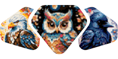Bird diamond painting patterns