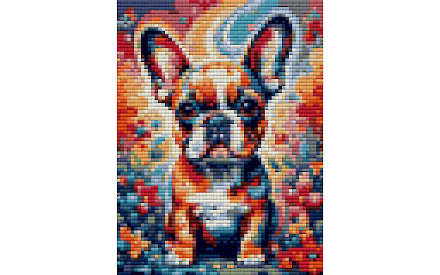 French bulldog dog diamond painting pattern