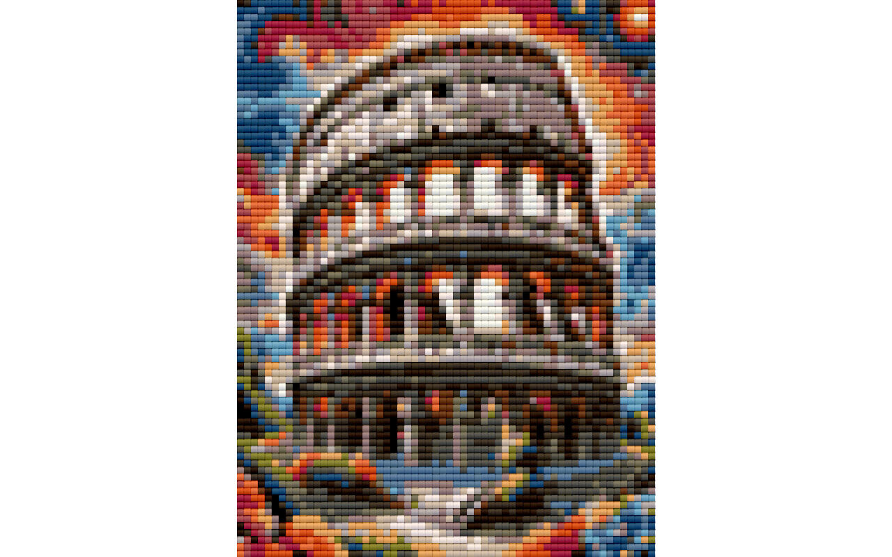 Colosseum Rome free diamond painting pattern